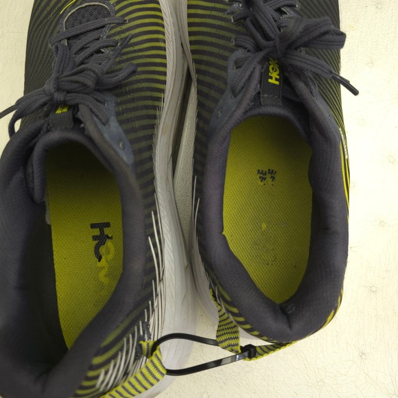 Hoka Rincon 2 Running Shoes Mens 13 Dark Navy Yellow Lightweight Road Sports main image 13